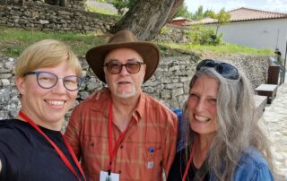 Z Amosom M. Cliffordom in njegovo ženo